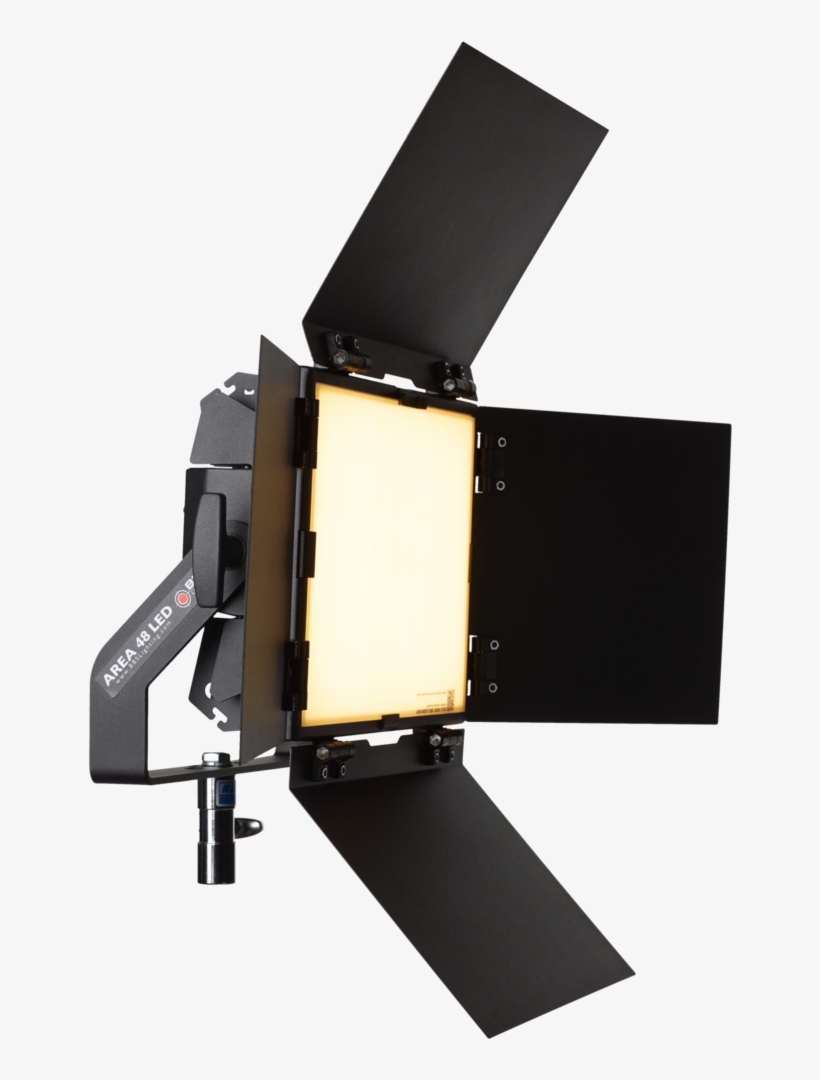 Area 48 Studio Led - Bbs Lighting Area 48 Led Soft Fixture Black, 5600k), transparent png #2909786