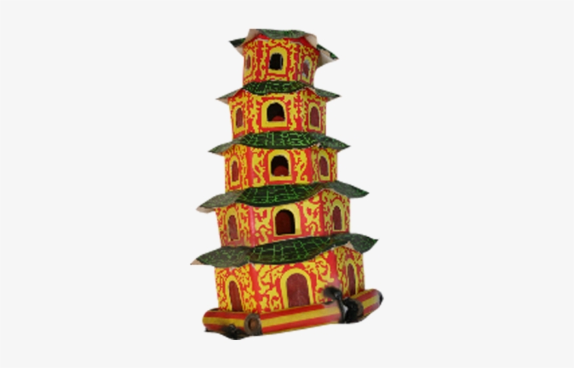 This - Chinese Pagoda Firework, transparent png #2909834
