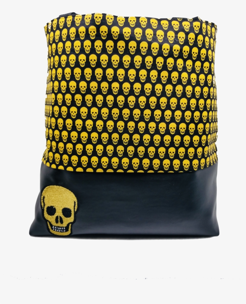 Gold Skull Tote - Skull, transparent png #2910019