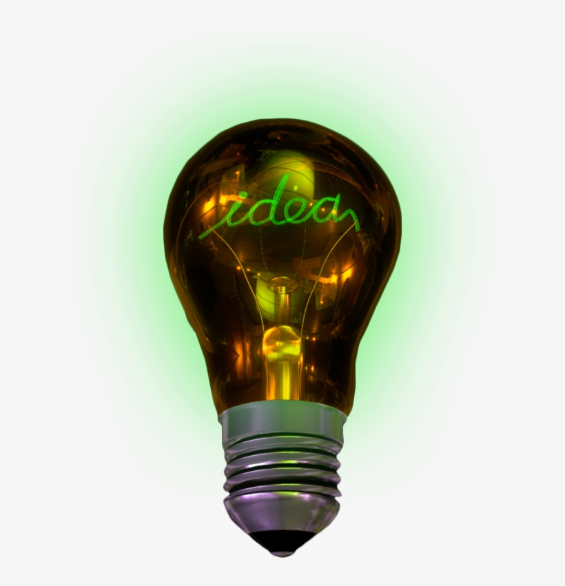Bombillo - Incandescent Light Bulb, transparent png #2910638