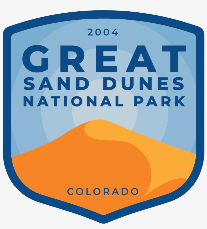 Great Sand Dunes Vinyl Sticker - Great Sand Dunes National Park And Preserve, transparent png #2910701