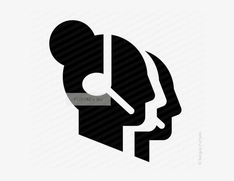 Vector Icon Of Female And Male Profiles With Headsets - Call Center Icon Free, transparent png #2910763