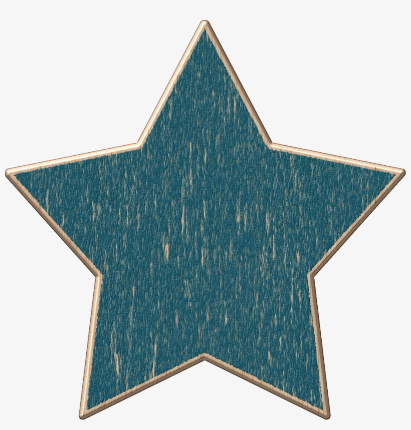 Painted Star Blue - Christmas Day, transparent png #2911039