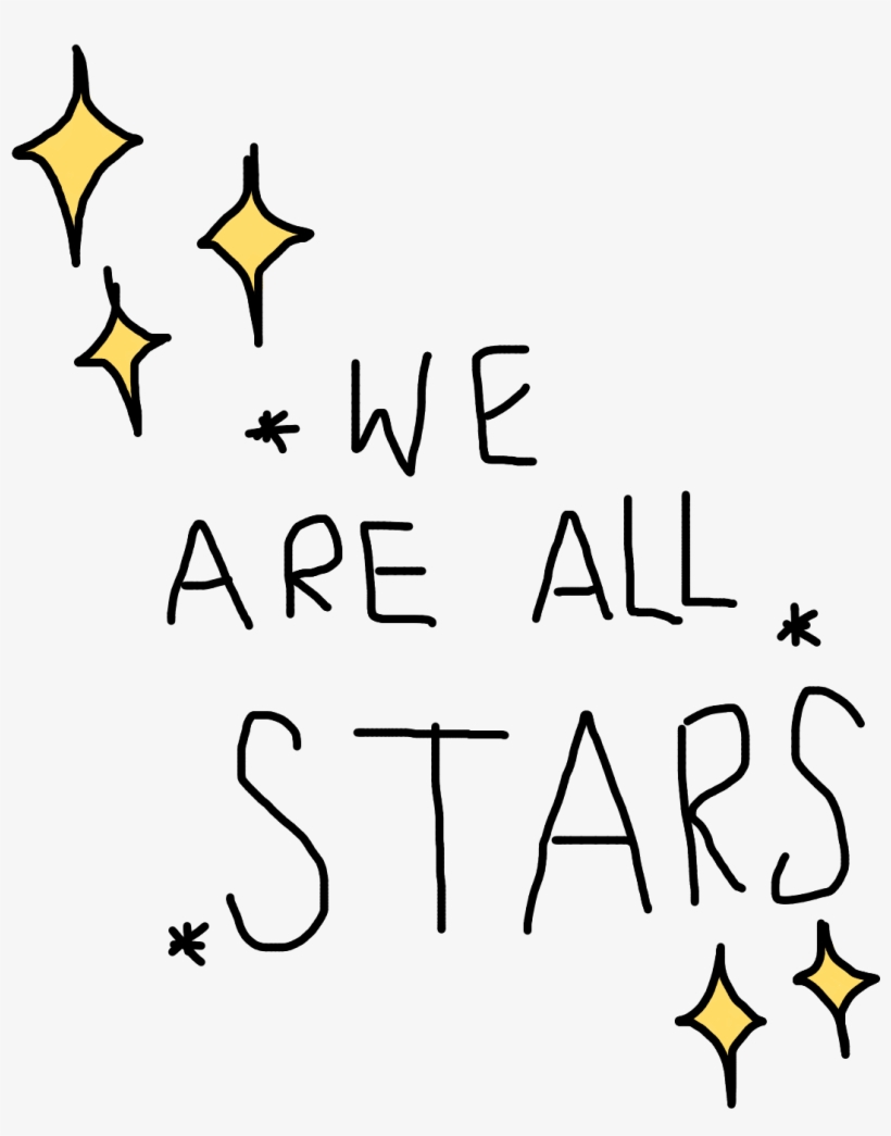 Stars Tumblr Space Doodle Drawing Stars Special Fun - Instagram Için Şerit, transparent png #2911126