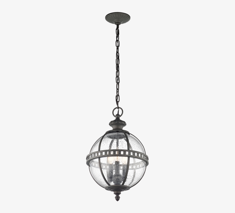 Halleron Outdoor Orb Hanging Lantern - Ip44 Rated Pendant Light, transparent png #2911321