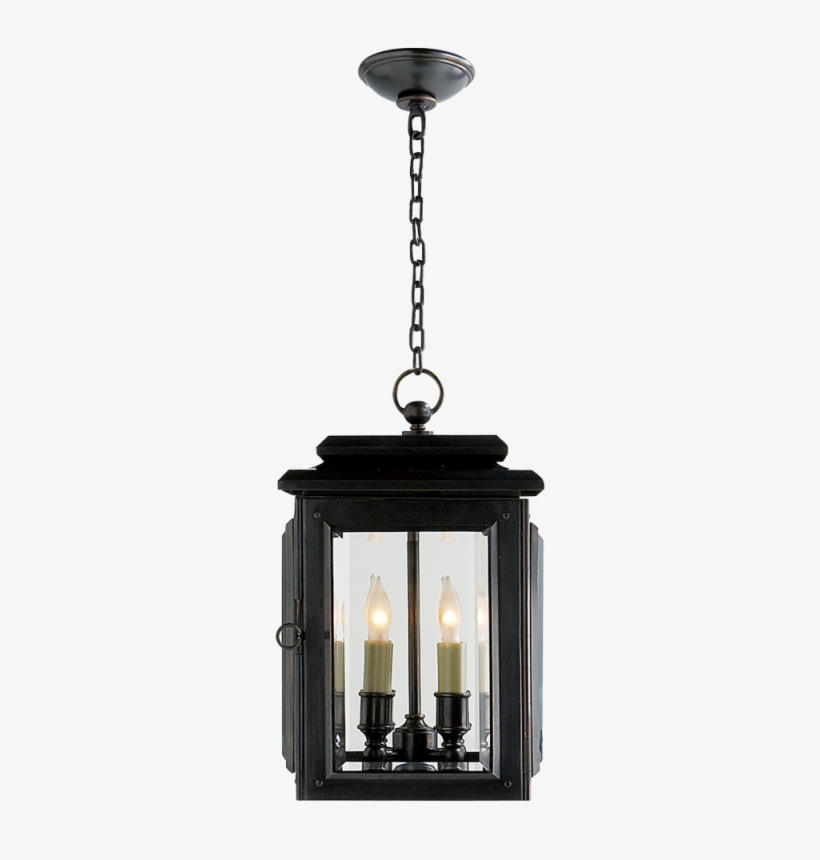Kensington Medium Hanging Lantern In Bronze - Visual Comfort Cho5802bz Outdoor Pendants/chandeliers, transparent png #2911343