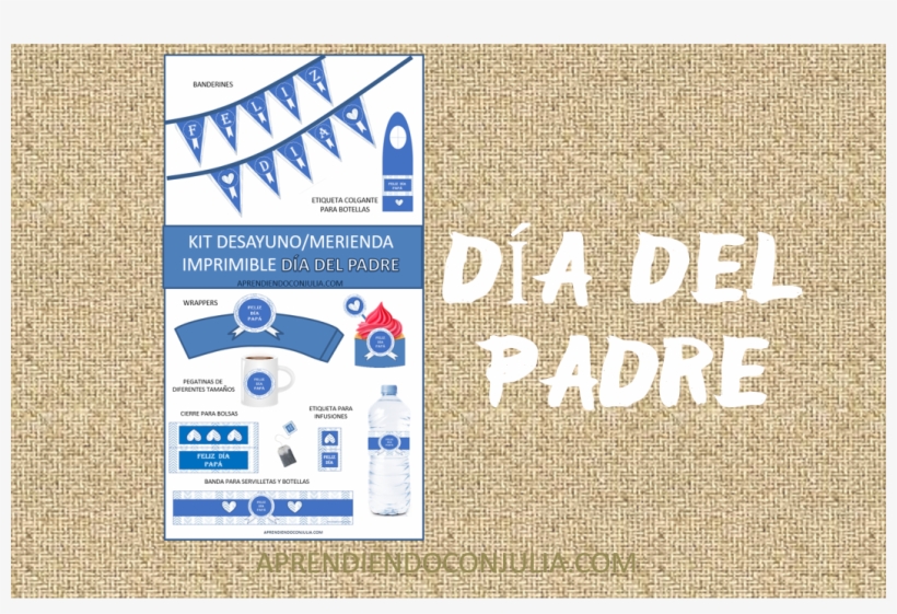 Imprimibles Para El Día Del Padre - Father's Day, transparent png #2911378