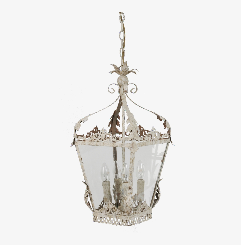 Intricate Metal Hanging Lantern Chandelier - Hanglamp Clayre En Eef, transparent png #2911467