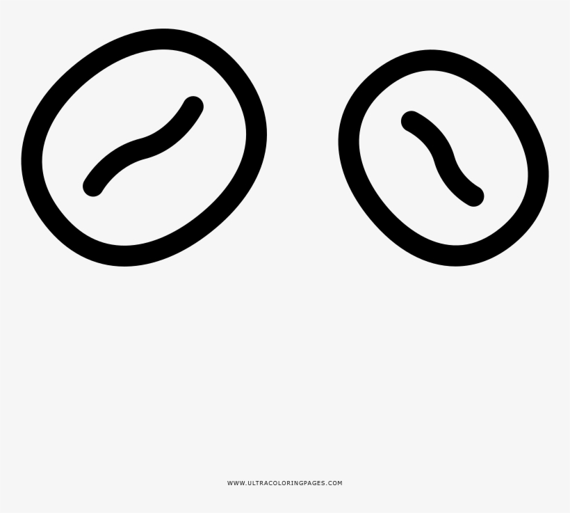 Dibujo De Granos De Café Para Colorear - Coffee, transparent png #2911505