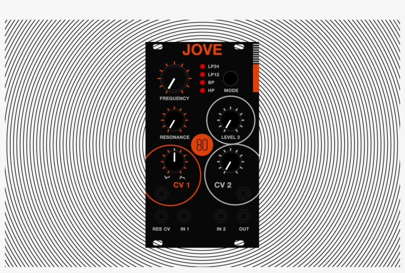 Jove Was Born Out Of Our Obsession With Vintage Roland - Eurorack Roland Jupiter, transparent png #2911663