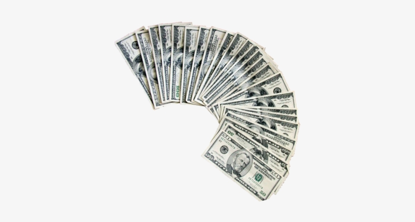 Cash Fan - 50 Dollar Bill, transparent png #2911820