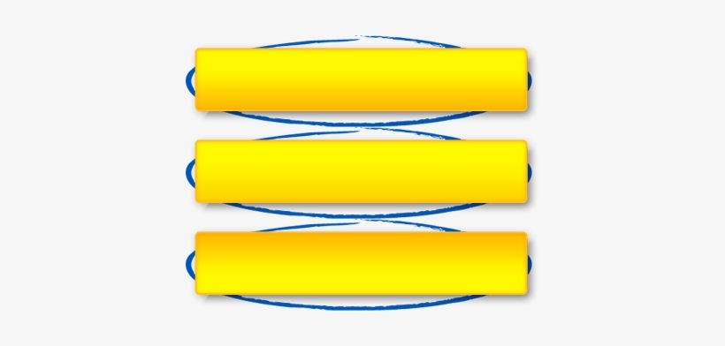 Button Style 2 Yellow - Button Style Png, transparent png #2912059