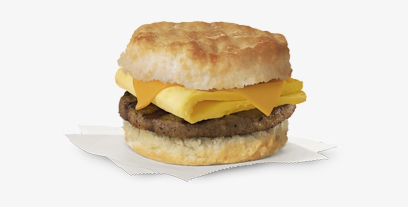 Sausage, Egg & Cheese Biscuit - Chick Fil A Breakfast Biscuit, transparent png #2912083