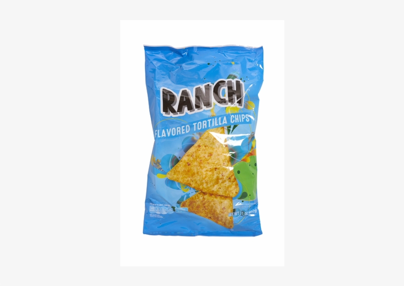 Ranch Flavored Tortilla Chips - Potato Chip, transparent png #2912084