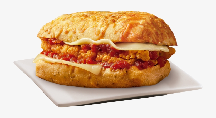 Chicken Mozzarella Sandwich - Hamburger, transparent png #2912358