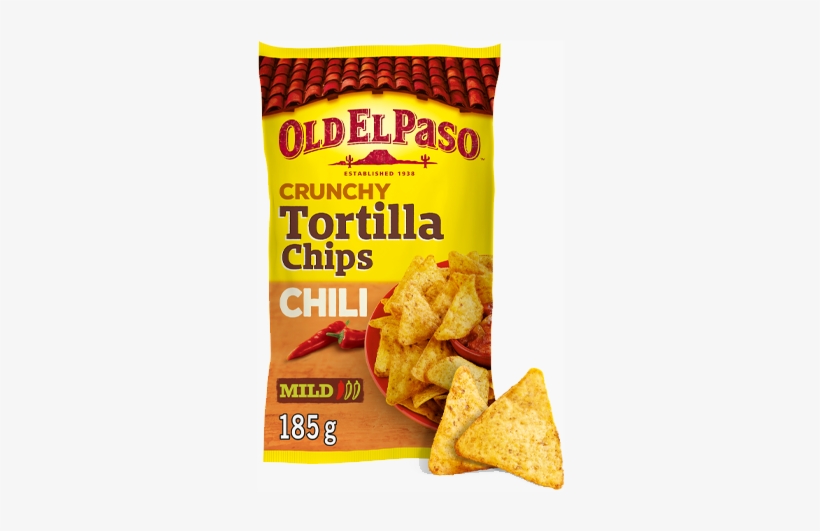 Tortilla Chips Chili - Old El Paso Original Smoky Bbq Sizzling Fajita Dinner, transparent png #2912516