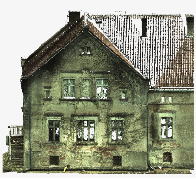 Destroyed Facade Of A Historic Building - Facade, transparent png #2912539