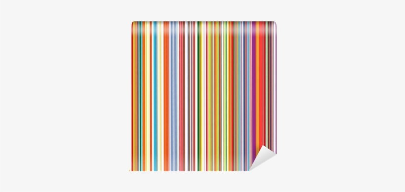 Abstract Color Stripes Background Wall Mural • Pixers® - Art Paper, transparent png #2912566