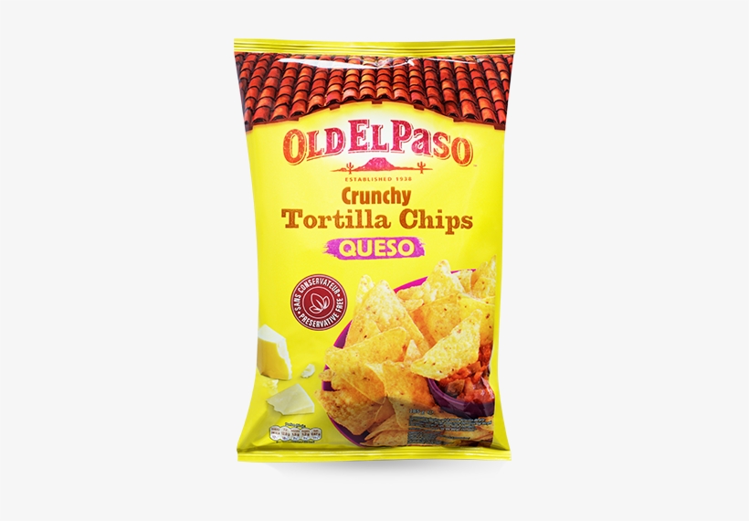 Tortilla Chips Cheese 185 G - Old El Paso Spice Mix For Chilli (39g), transparent png #2912587