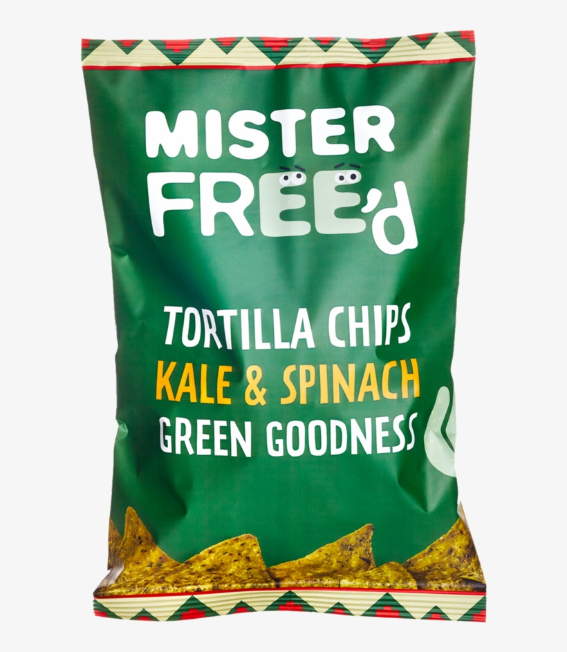 Gluten-free Tortilla Chips Kale & Spinach - Mister Freed Tortilla Chips, transparent png #2912760