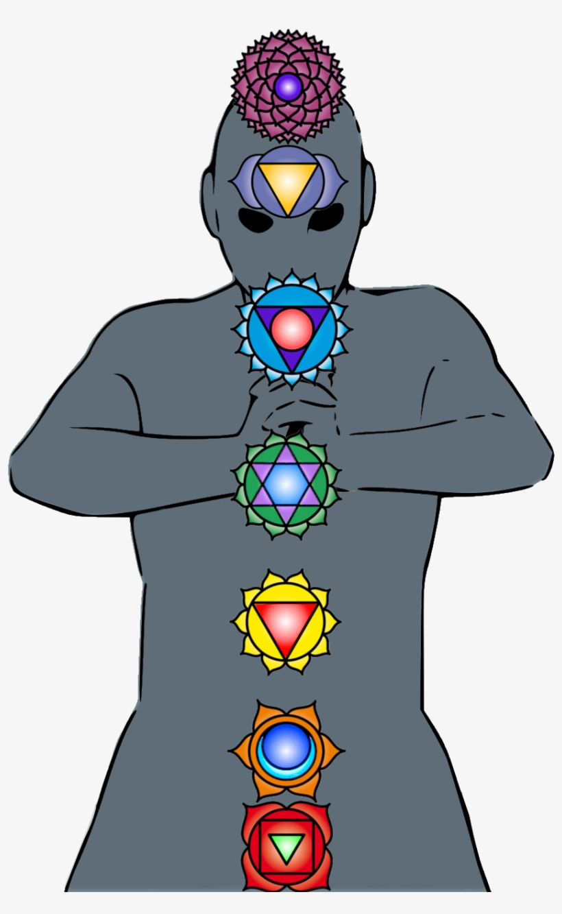 7 Chakras - Illustration, transparent png #2912832