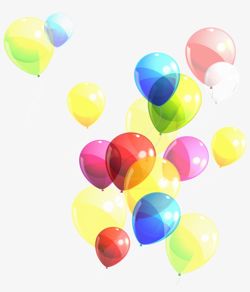 O Png Para Os Balões De Sexta-feira - Floating Balloons Png, transparent png #2913004