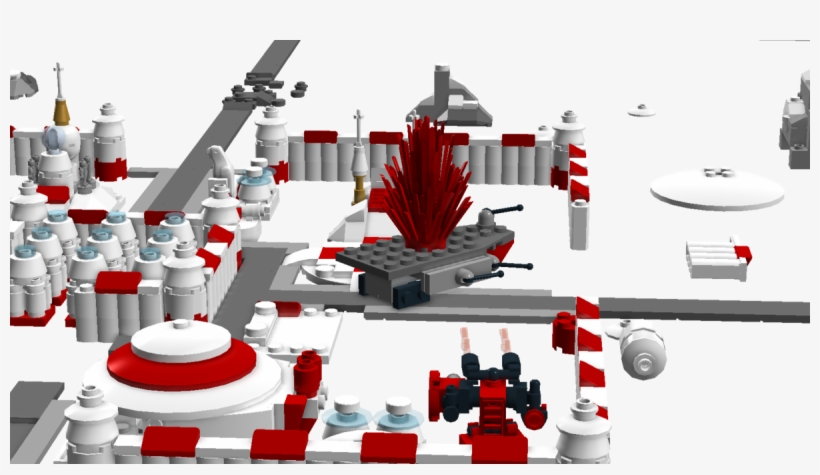 The Über-titan Moves Back To A Safer Position And Fires - Missile, transparent png #2913047