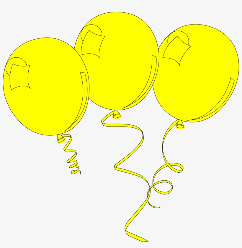Como Elaborar O Plano Estratégico - Baloes Amarelo Png, transparent png #2913169