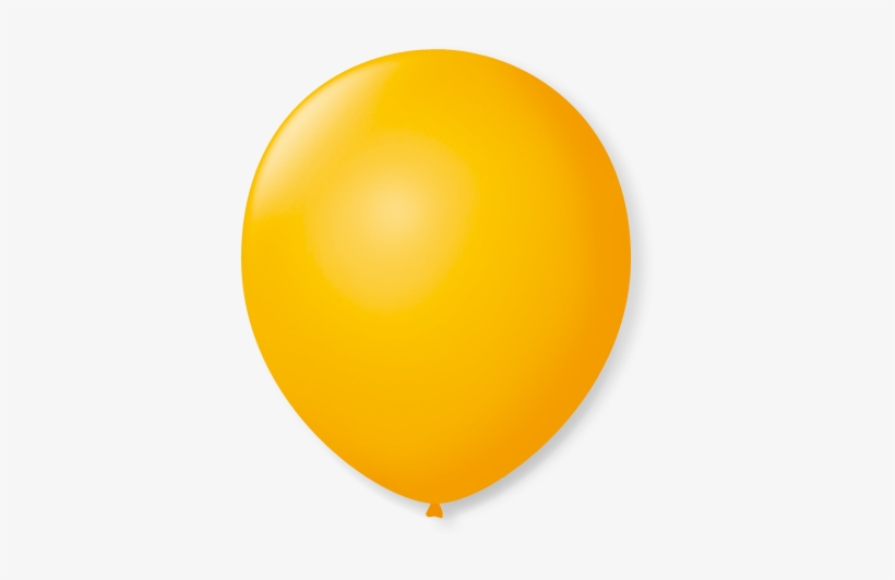 Balão De Látex Pic Pic Lig Ball - Balões São Roque Amarelo Sol, transparent png #2913225