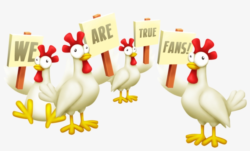 True Fans - Hay Day Chicken Transparent, transparent png #2913513