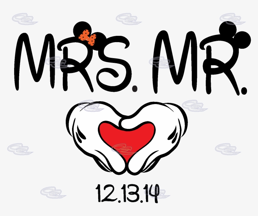 Excellent Mr Mrs With Mr Mrs - Mr & Mrs Disney, transparent png #2913665