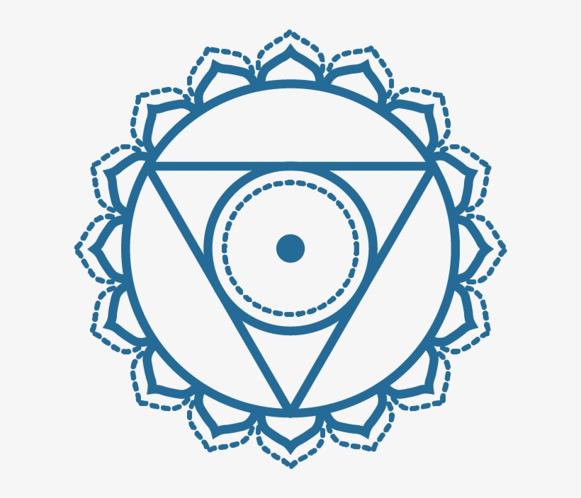 Meditation To Balance Vishuddha - Throat Chakra Symbols, transparent png #2913728