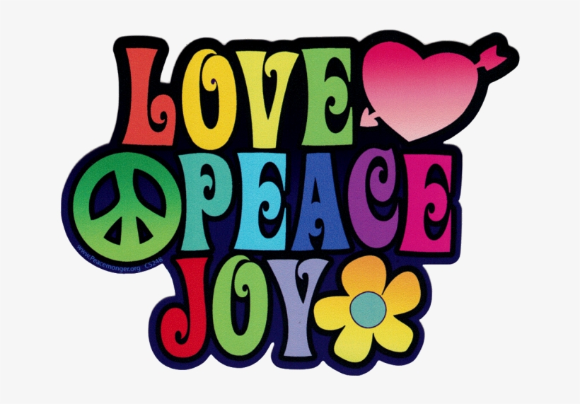 Feel The Love - Love Peace And Joy, transparent png #2914117