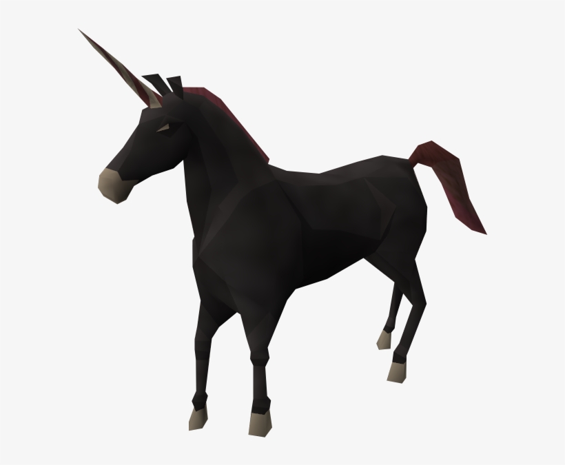 Black Unicorns Have A Unicorn Horn Guaranteed Drop - Black Unicorn, transparent png #2914256