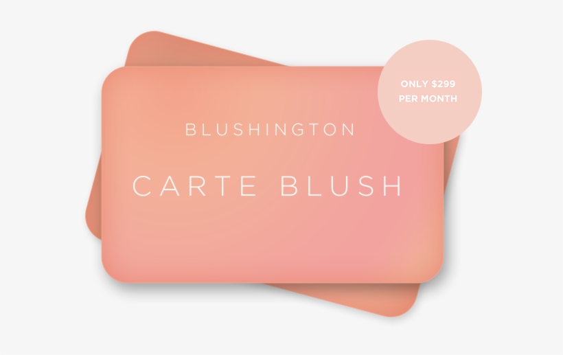 Carte Blush Cards - Pillow, transparent png #2914306