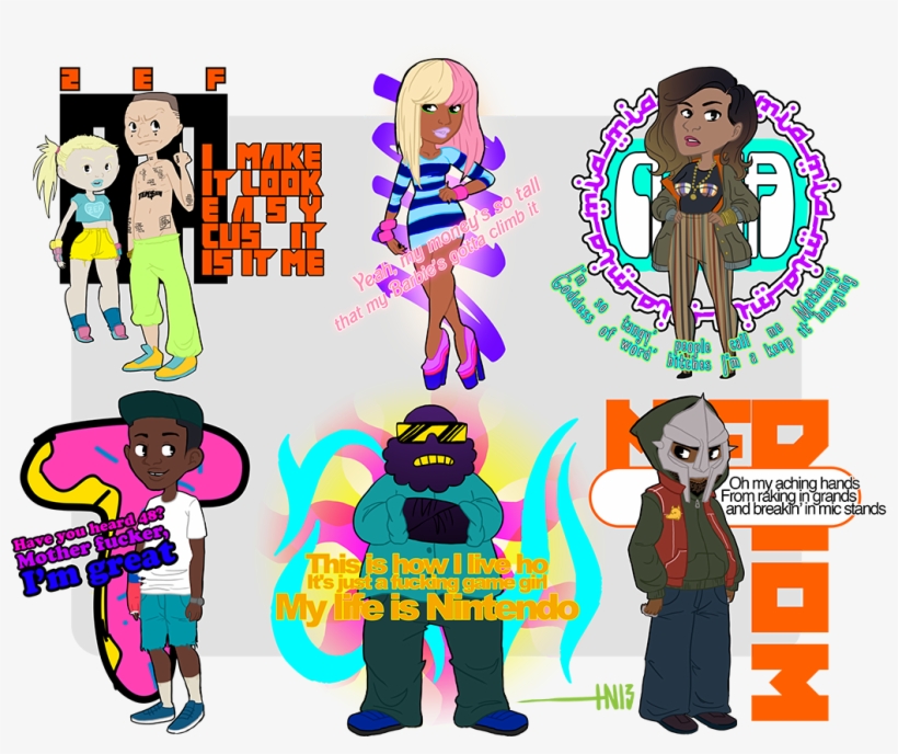 Even More Chibi Rappers - Chibi Chance The Rapper - Free Transparent ...