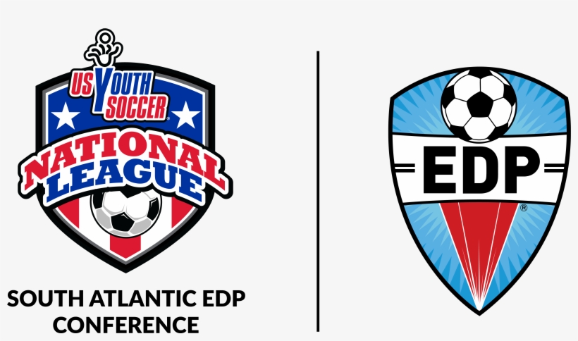 Us Youth Soccer South Atlantic Conf Edp Logo Lockup - National Soccer League Us, transparent png #2914994