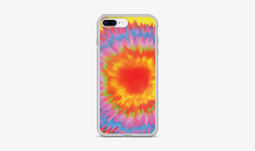 Color Burst Tie Dye Iphone Case - Mobile Phone, transparent png #2914995