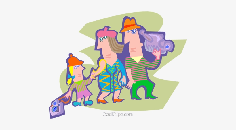 Family Outing Royalty Free Vector Clip Art Illustration - Clip Art, transparent png #2915472