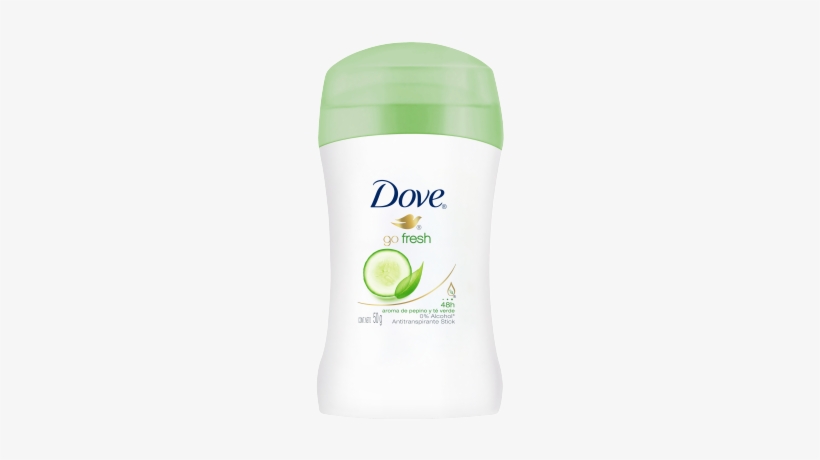 Dove Go Fresh Antitranspirante En Barra Pepino Y Te - Dove Go Fresh 48h Cucumber & Green Tea Scent Anti-perspirant, transparent png #2915603