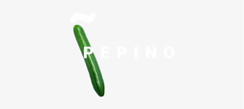 Grafismo Pepino Escobi Png - Cucumber, transparent png #2915856