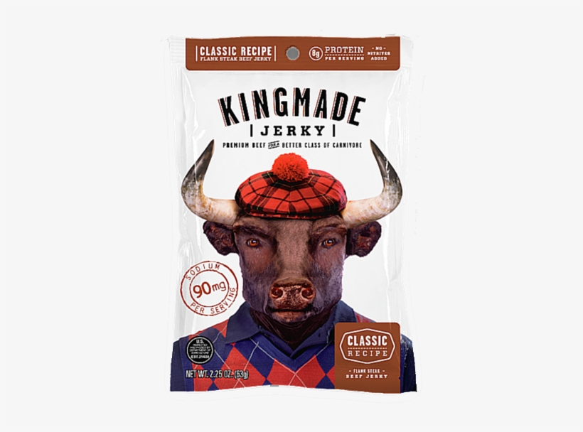 Classic Recipe - 6 Pack - Kingmade Jerky - - Kingmade Jerky, transparent png #2916099