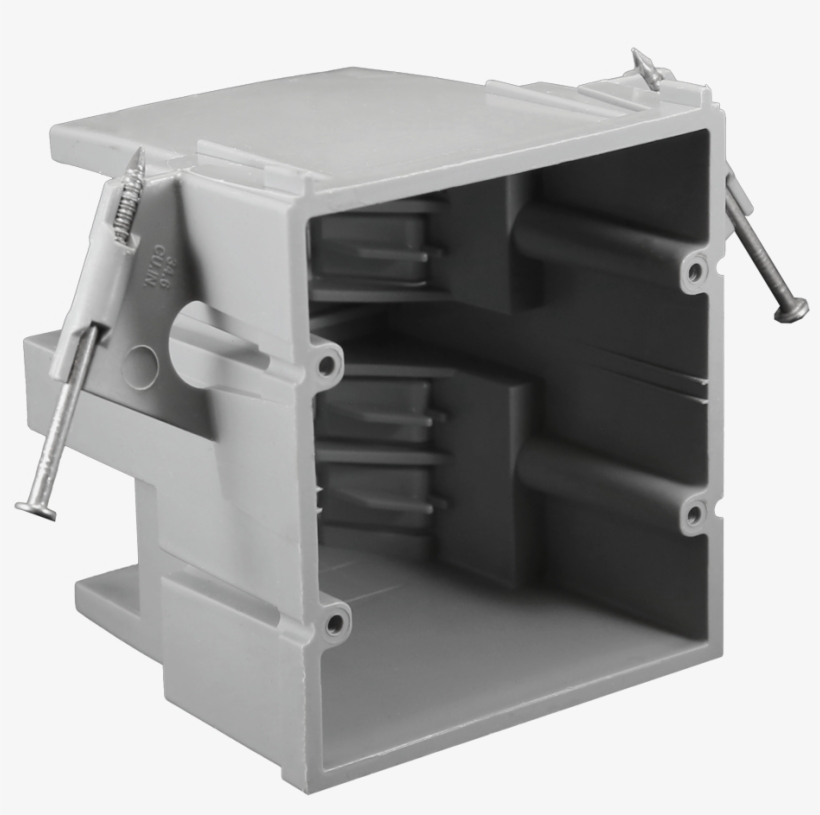 Ez Box Heavy Wall New Work Nail- - Wood, transparent png #2916235