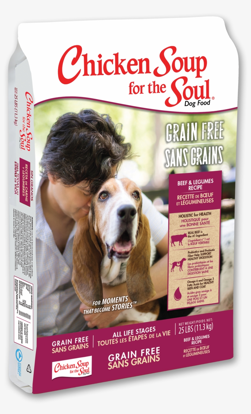 Grain Free Dog Food - Chicken Soup For The Soul Dog Food, transparent png #2916370