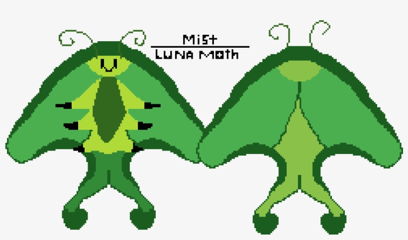 Mist The Luna Moth - Luna Moth, transparent png #2916375