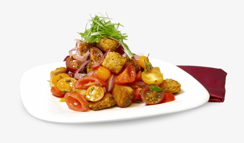 Parmesan Romano Panzanella Salad - Entrée, transparent png #2916464