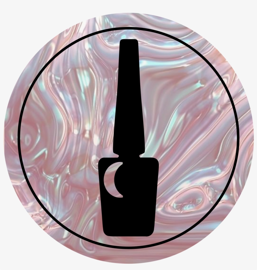 Lunula Nails And Beauty - Drink Coaster, transparent png #2916891