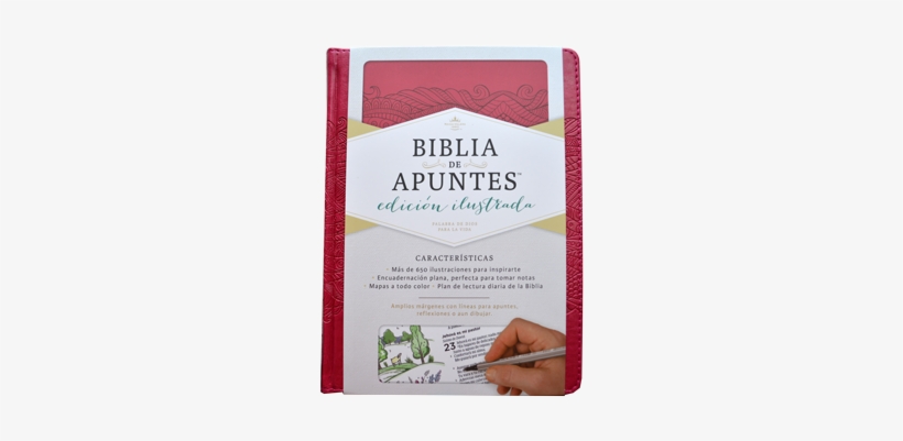 Biblia De Apuntes Forro Fucsia - Rvr 1960 Biblia De Apuntes, Edicion By B&h Espanol, transparent png #2916925