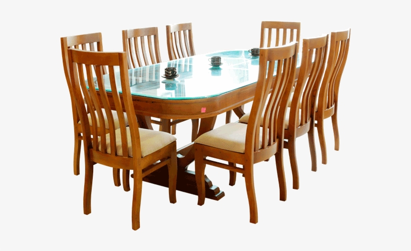 Chabros Dining Table - Dining Table With Chairs Png, transparent png #2917214