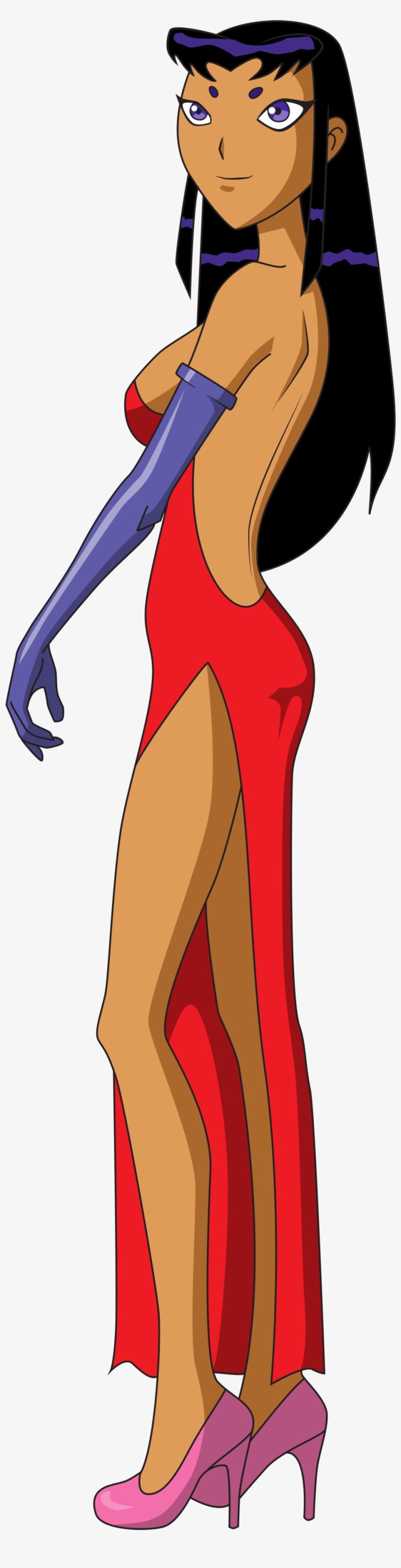 Blackfire Vs Chiro - Teen Titans Blackfire Hot, transparent png #2917418